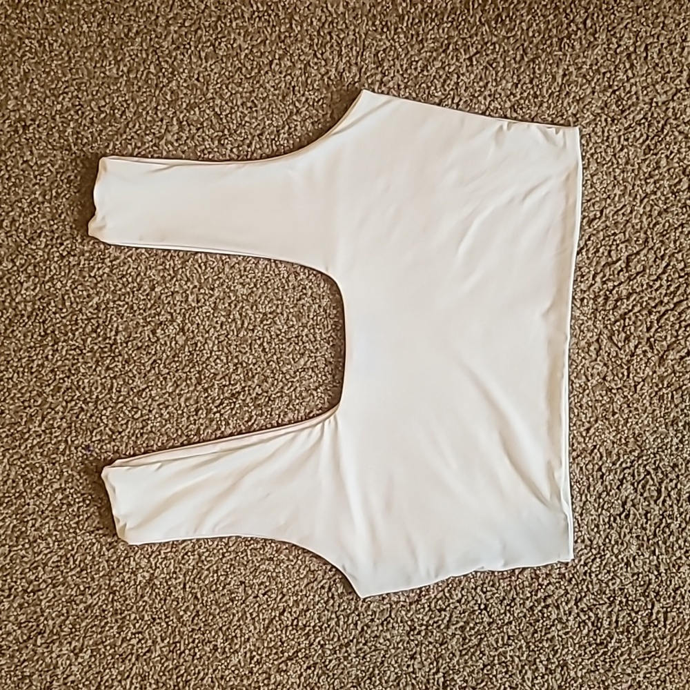 White crop tank